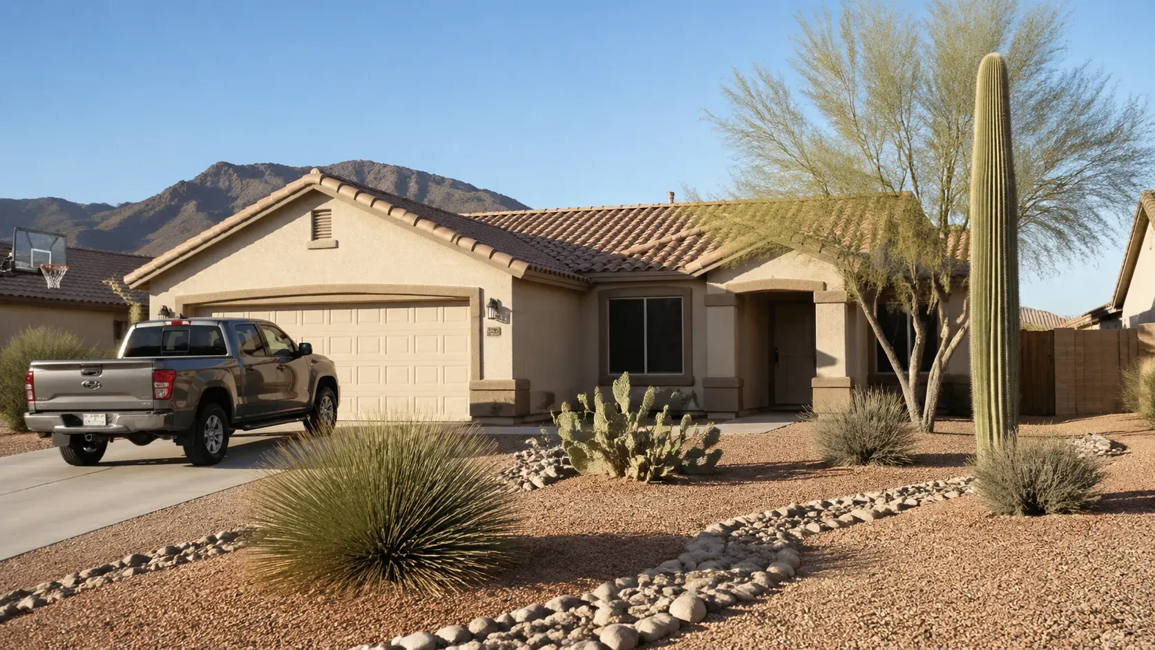 Avondale, Arizona. Phoenix Metro residential neighborhood