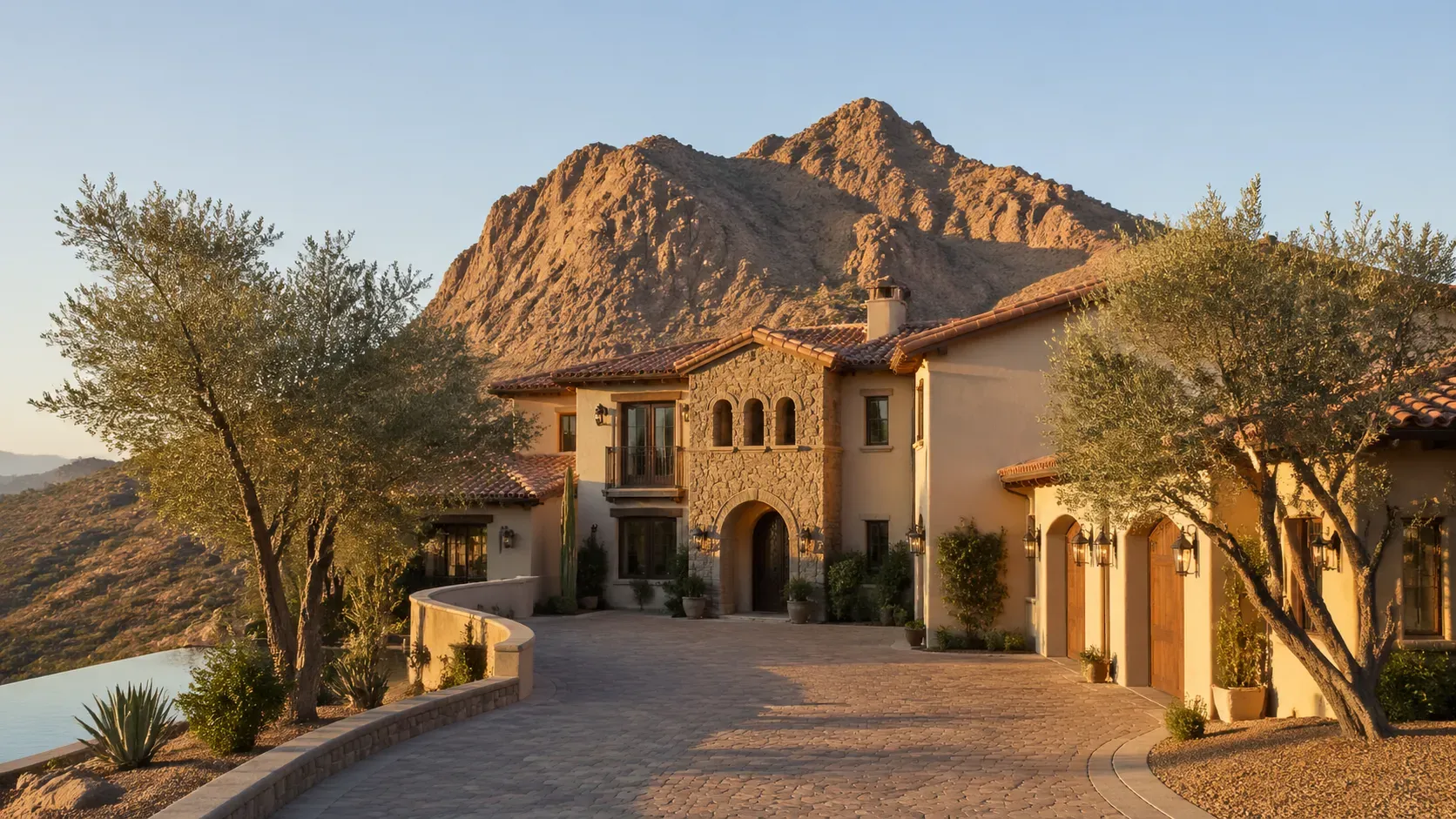 Paradise Valley, Arizona. Phoenix Metro residential neighborhood