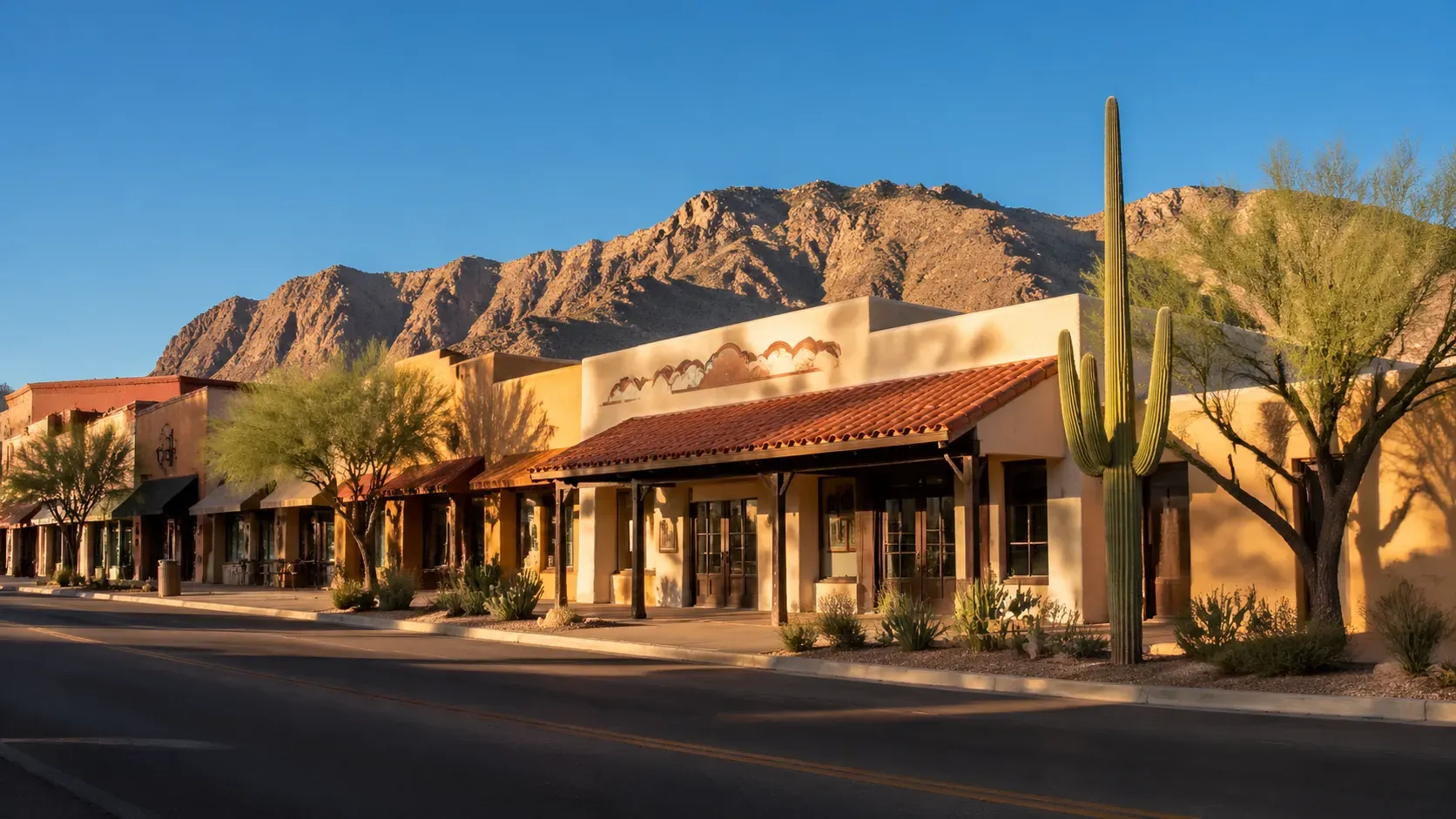 Scottsdale, Arizona. Phoenix Metro residential neighborhood